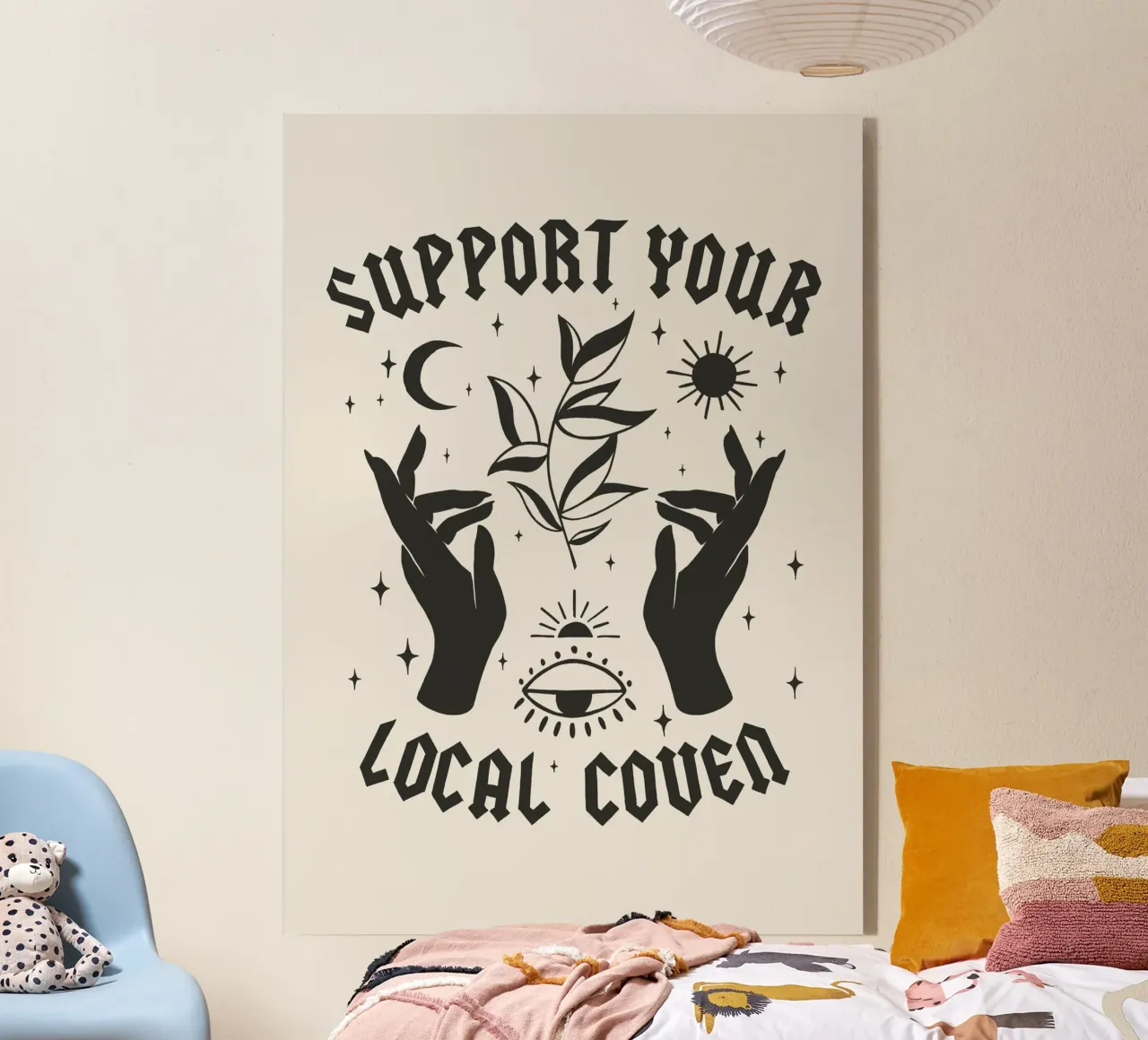 Support Your Local Coven plexiglass da nabakumov