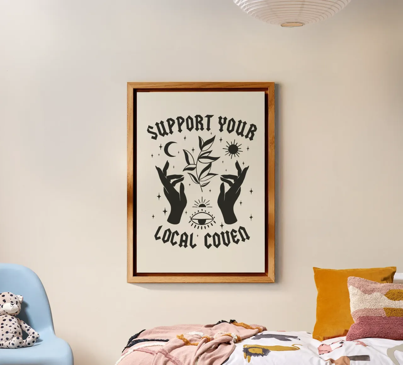 Support Your Local Coven alluminio dibond da nabakumov