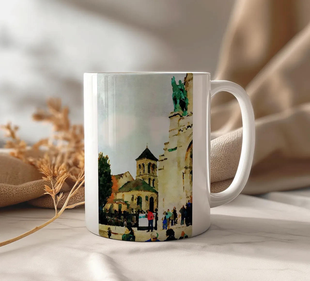 A Parigi tazza in ceramica da Massimo Frascogna