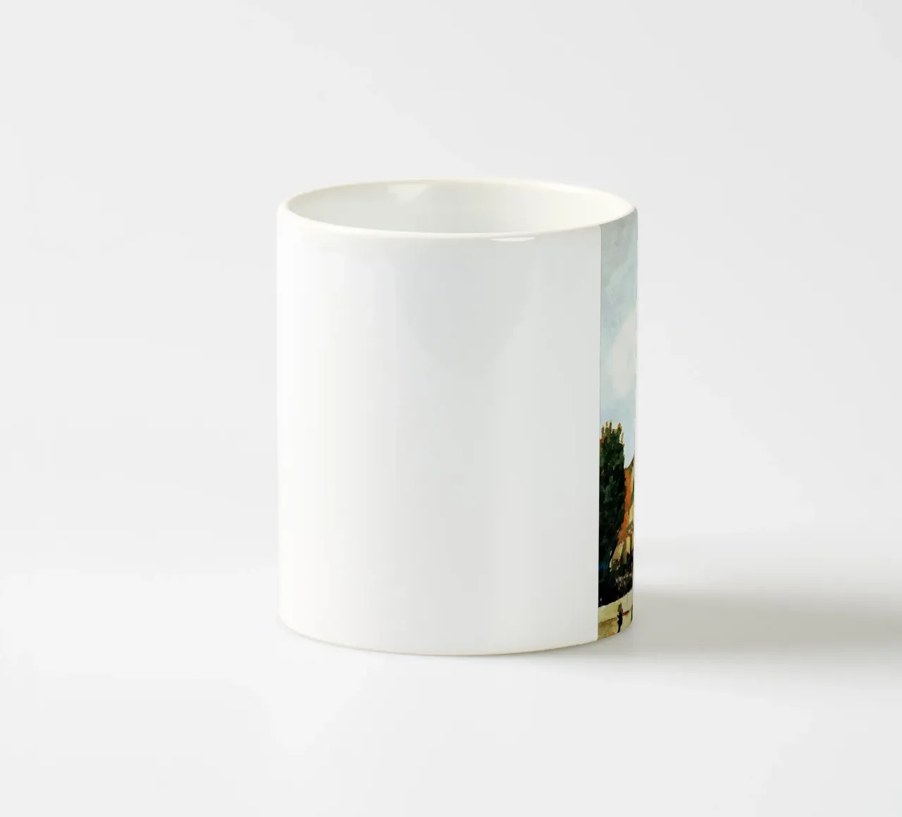 A Parigi tazza in ceramica da Massimo Frascogna