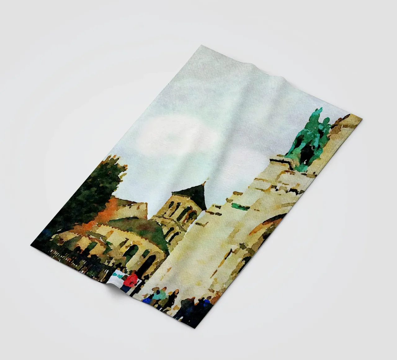 A Parigi coperta in pile da Massimo Frascogna