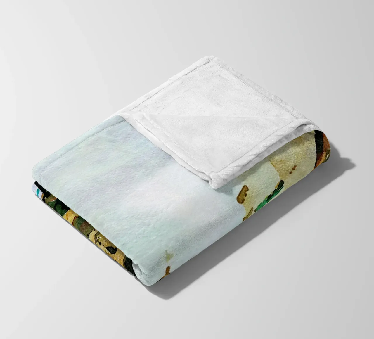 A Parigi coperta in pile da Massimo Frascogna