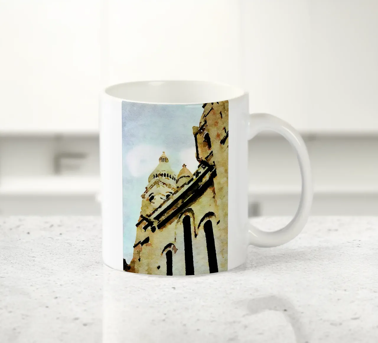 A Parigi tazza in ceramica da Massimo Frascogna