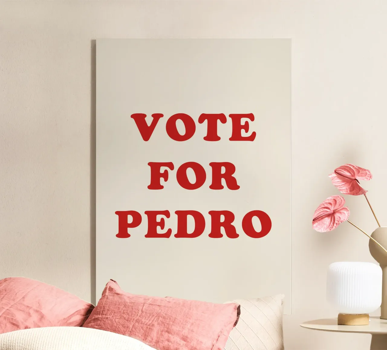 Vote For Pedro plexiglass da nabakumov