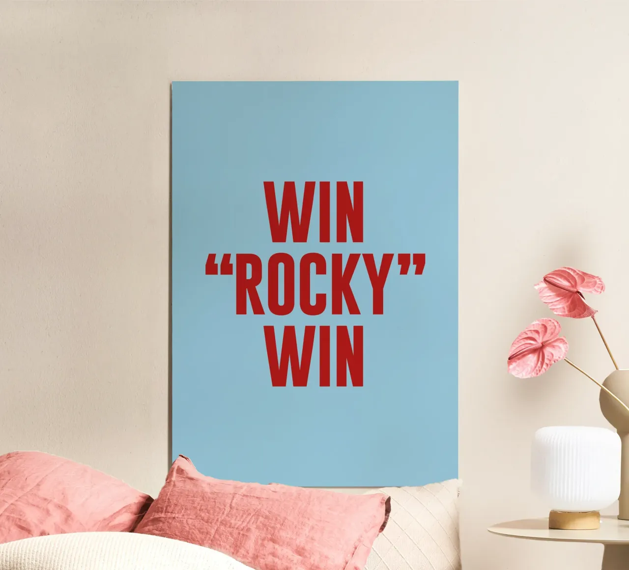 Win Rocky Win poster van nabakumov