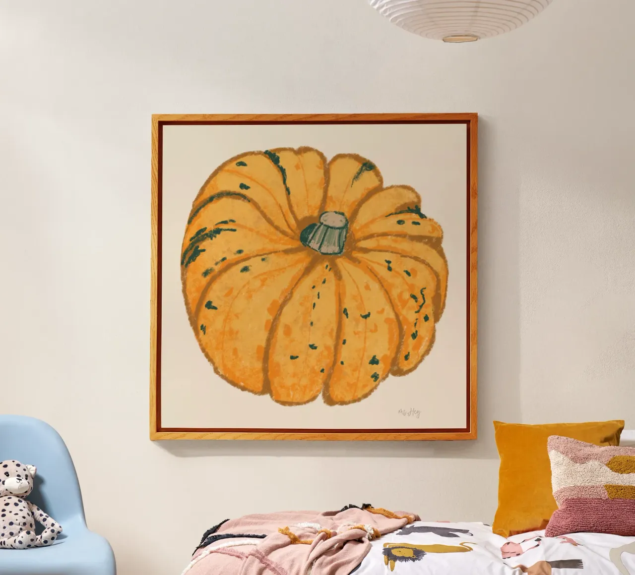 Courge orange plexiglas de ms.Hey! textildesign