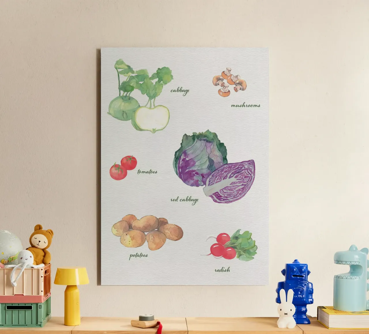 Vegetable varieties forex plate by Farbwelten