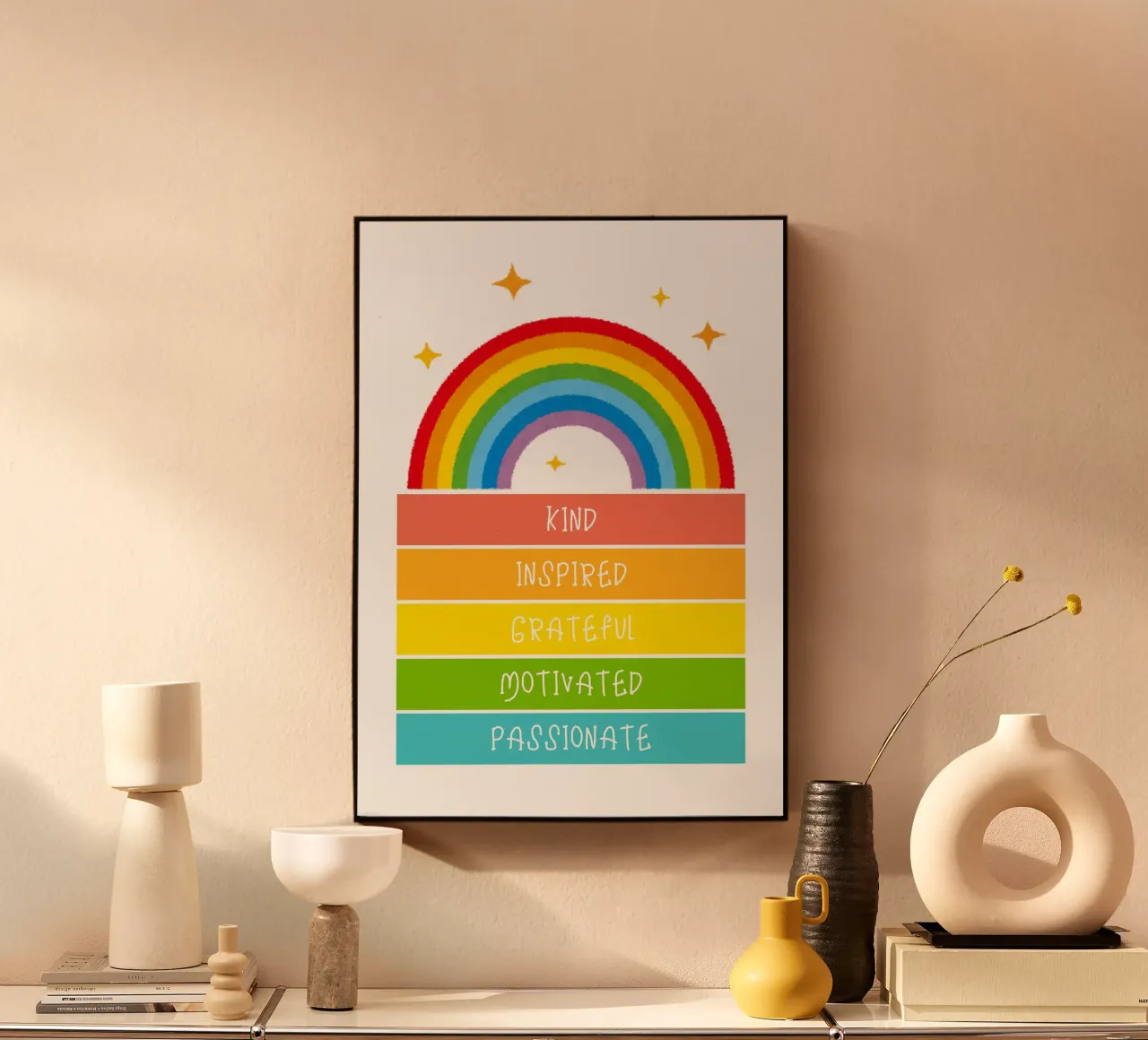 Kind inspired plexiglass da PinkCandyWalls