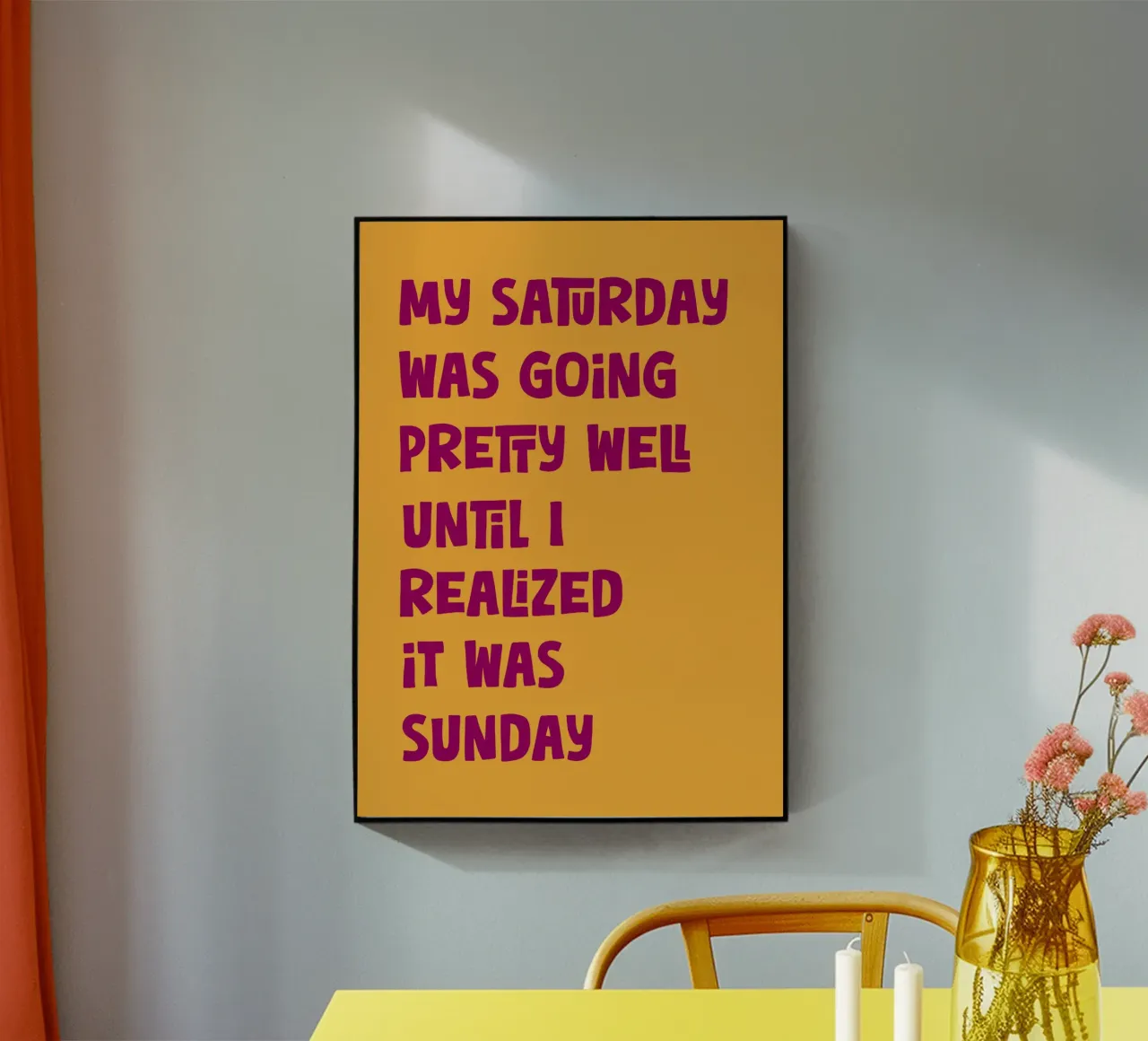 Weekend plexiglass da PinkCandyWalls