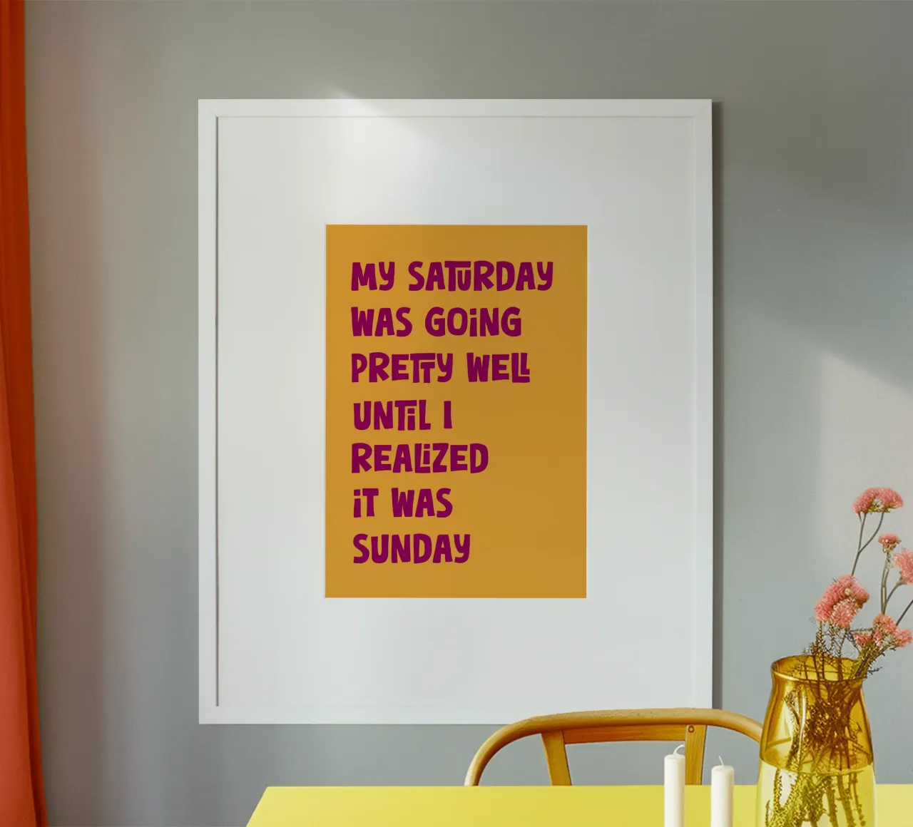 Weekend poster de PinkCandyWalls