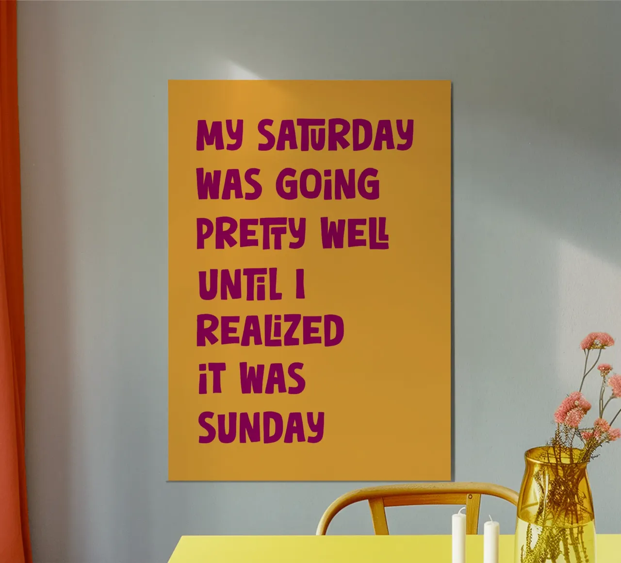 Weekend poster de PinkCandyWalls