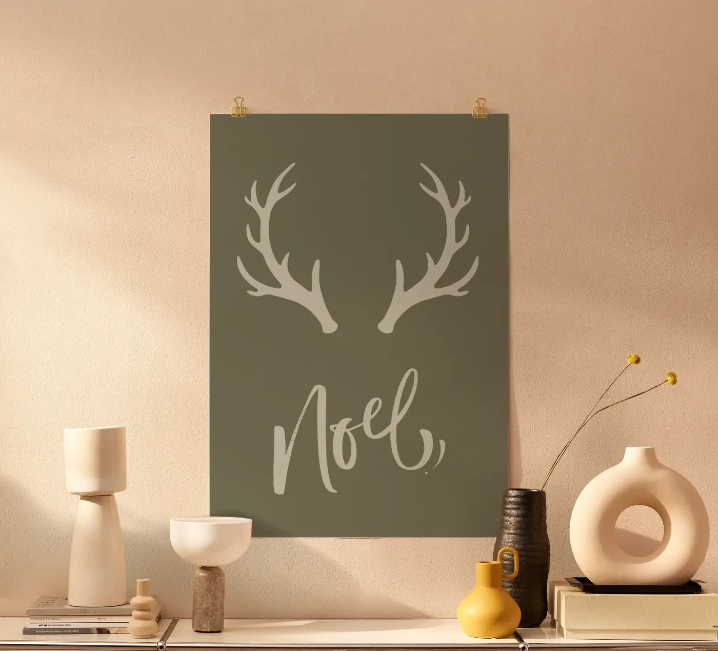 Noel poster van PinkCandyWalls