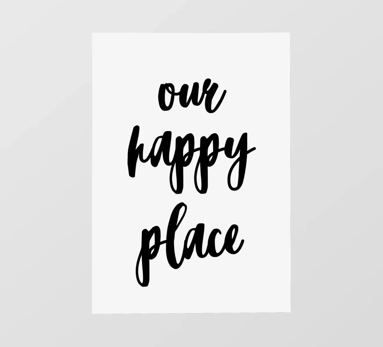 Our happy place pellicola backlit da PinkCandyWalls