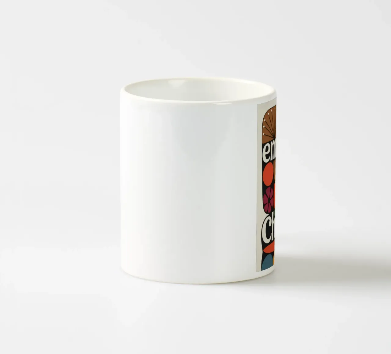 Embrace the Change Retro Poster – Mid Century Design tazza in ceramica da 20 Farben