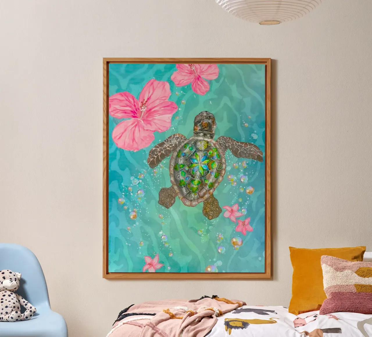 turtle with flower pannello forex da ryan
