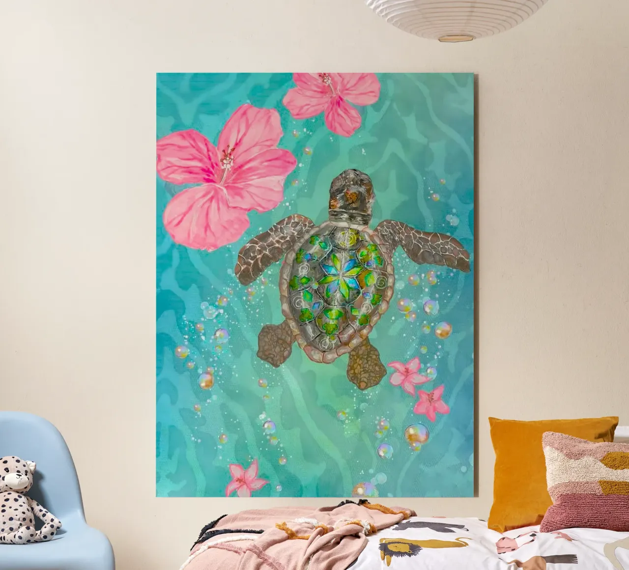turtle with flower pannello forex da ryan