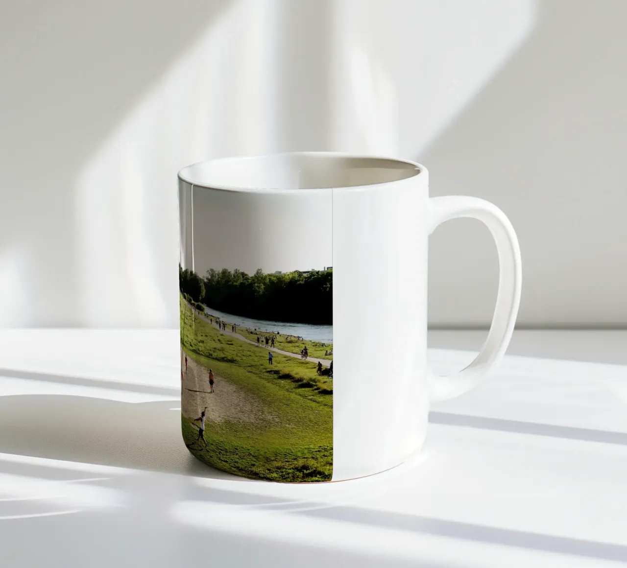 Isar Liebe, Monaco di Baviera tazza in ceramica da Simon Koy