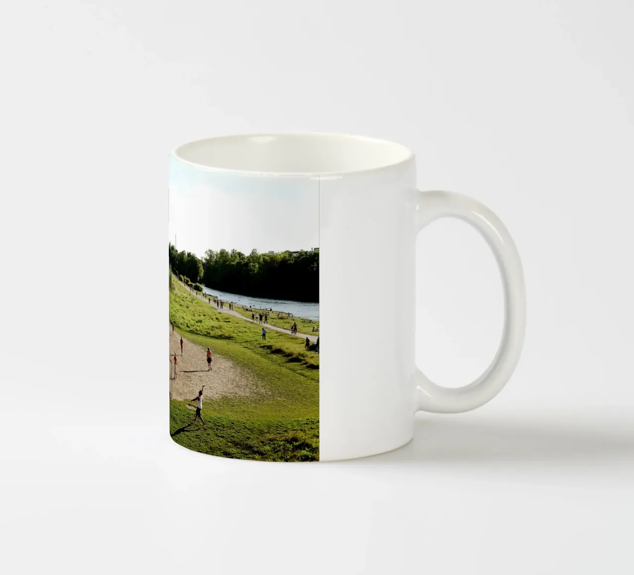Isar Liebe, Monaco di Baviera tazza in ceramica da Simon Koy