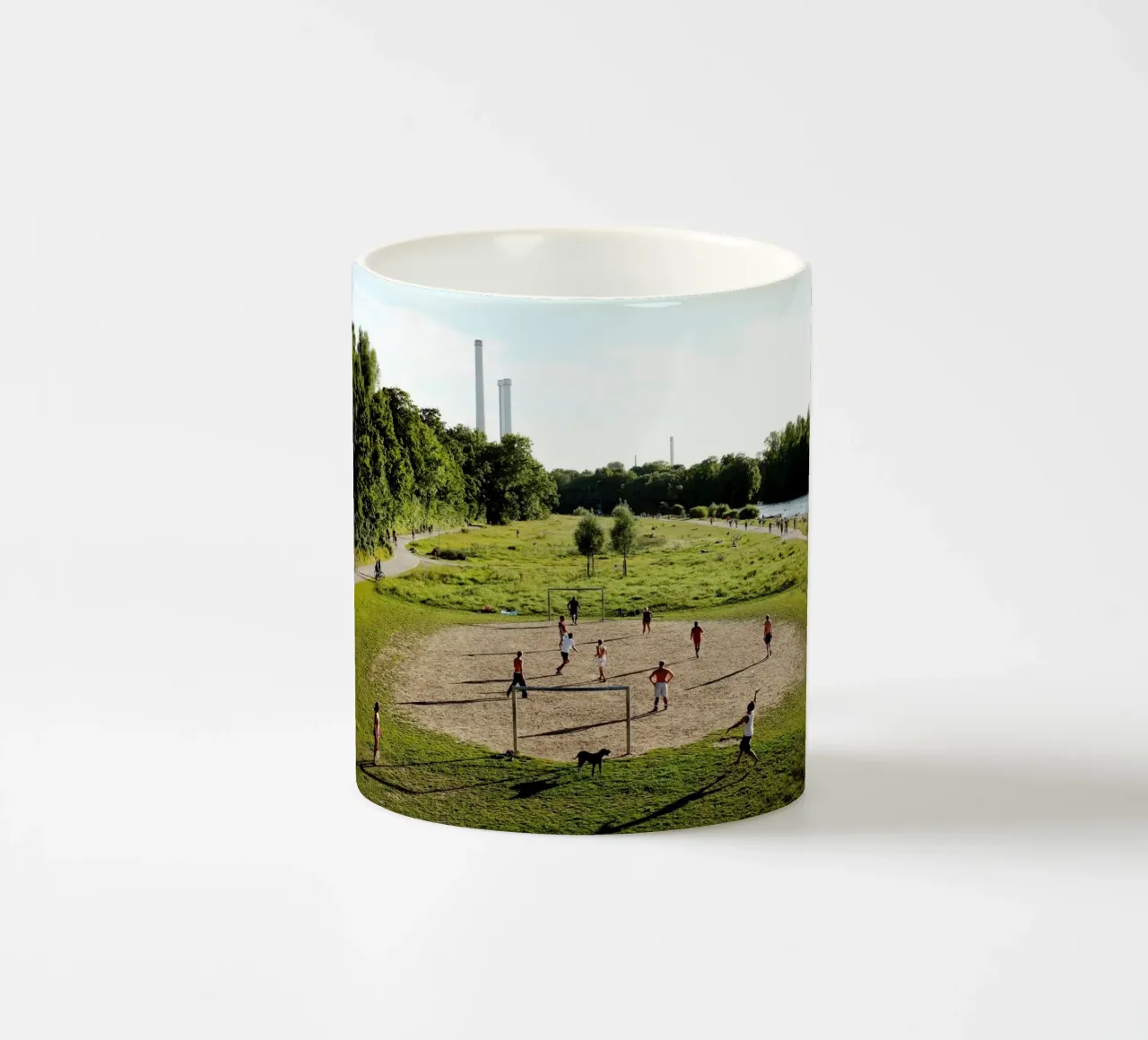 Isar Liebe, Monaco di Baviera tazza in ceramica da Simon Koy