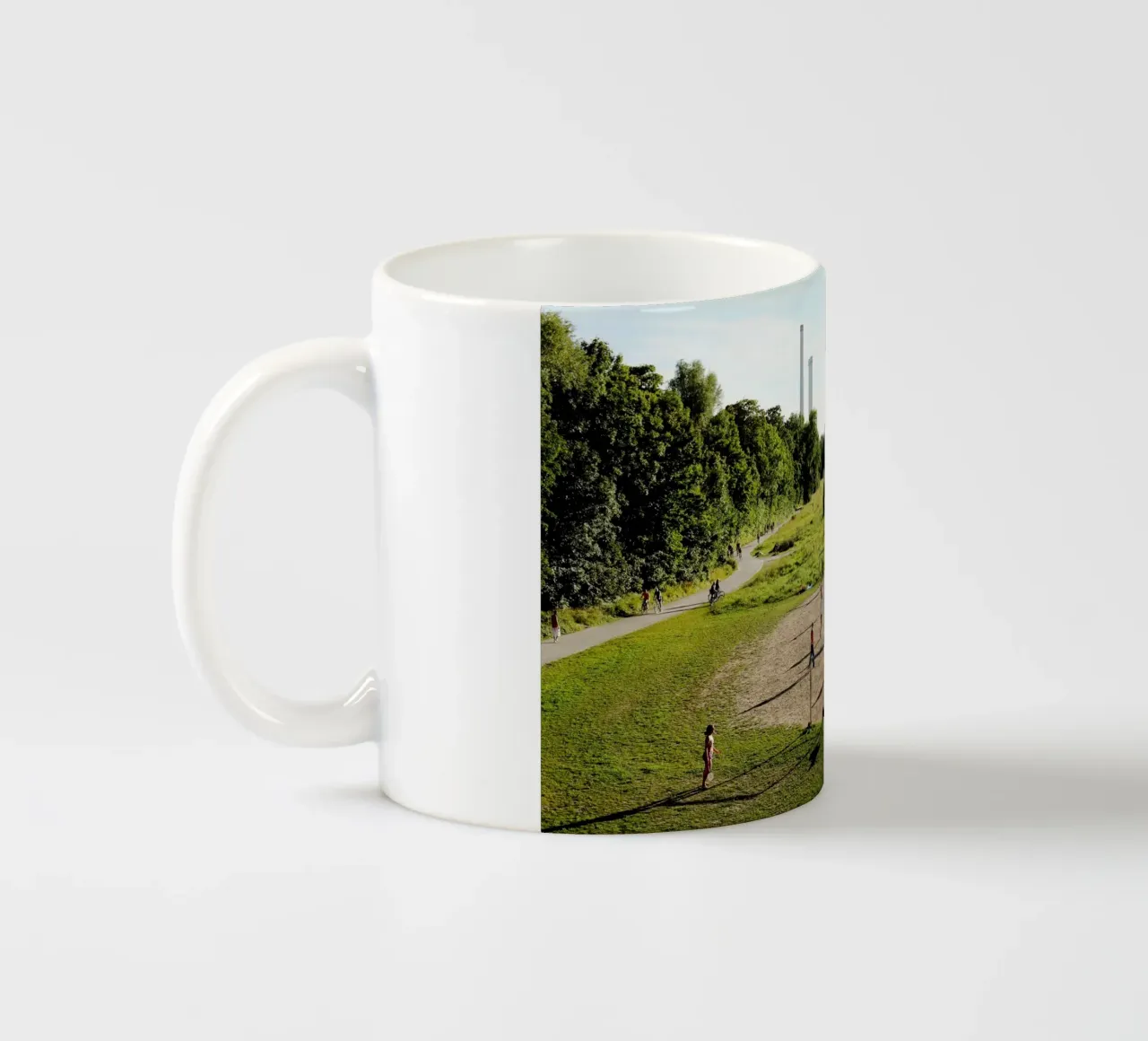 Isar Liebe, Monaco di Baviera tazza in ceramica da Simon Koy