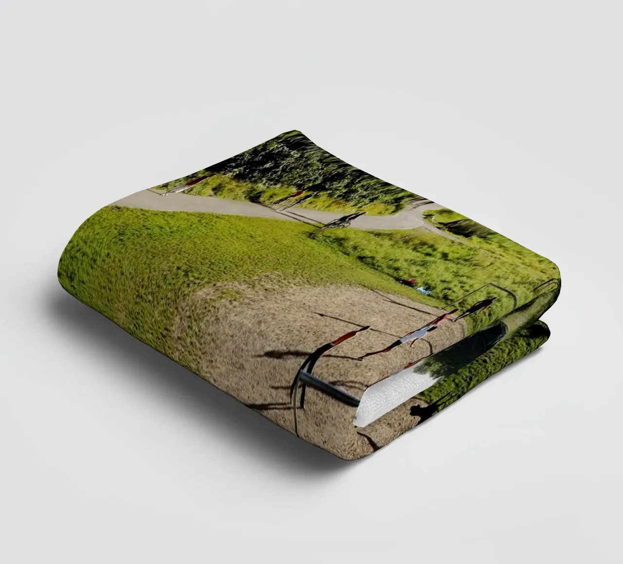 Isar Liebe, Munich towel by Simon Koy