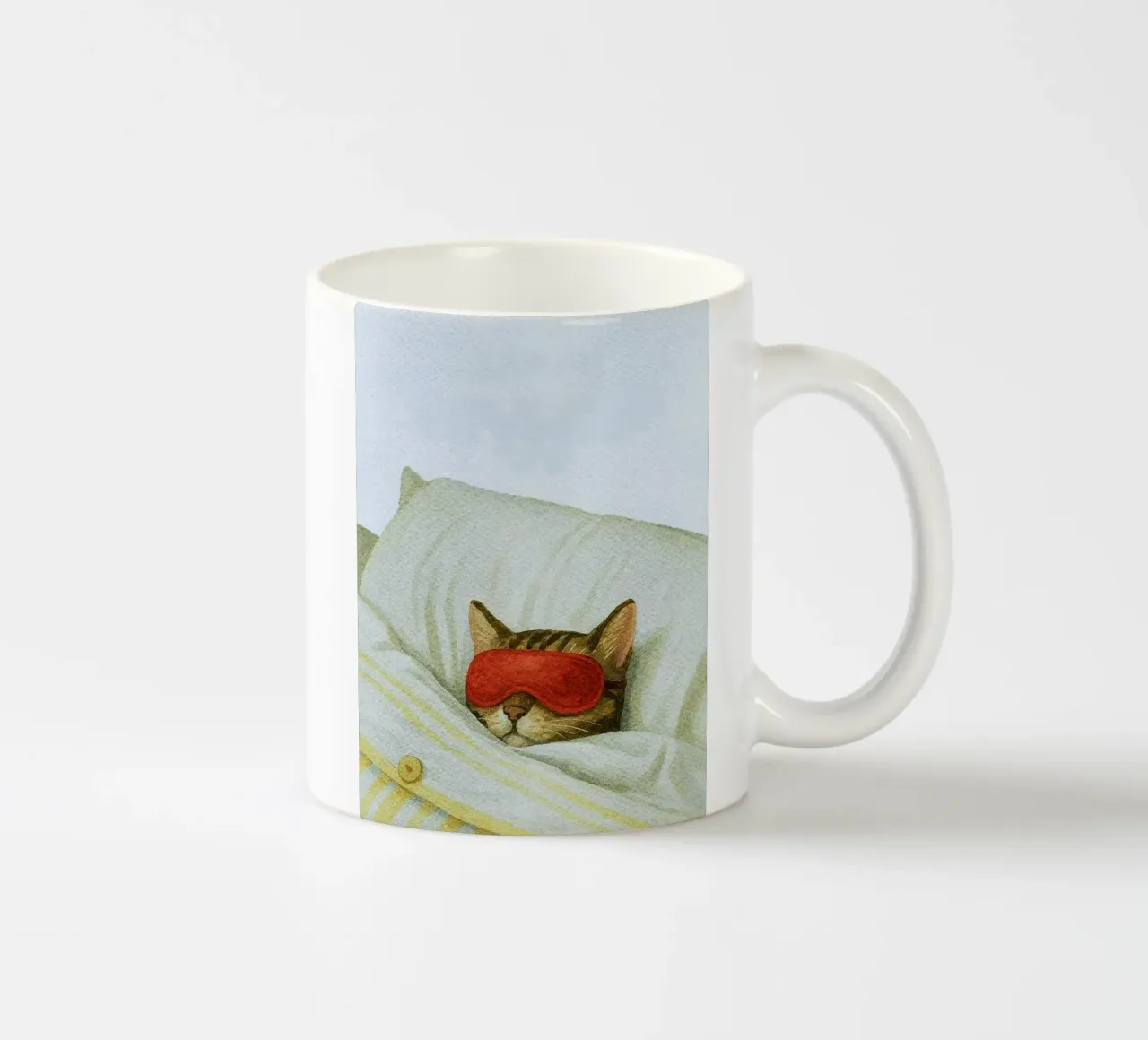 cat sleep tazza in ceramica da ryan