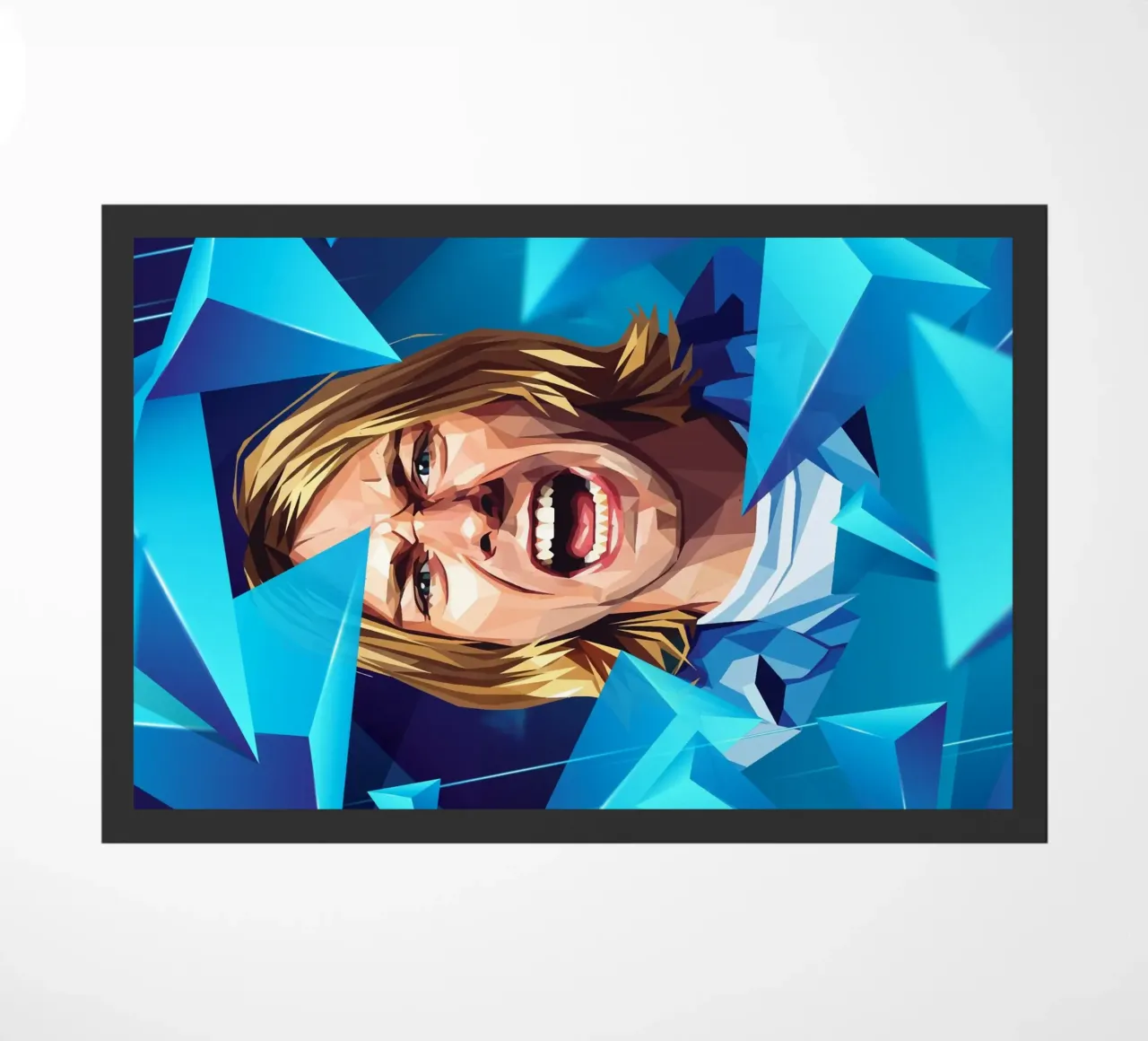Kurt Cobain Urlo Low poly zerbino da Low Profile