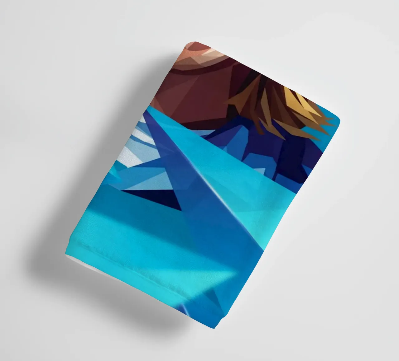 Kurt Cobain Urlo Low poly asciugamano da bagno da Low Profile