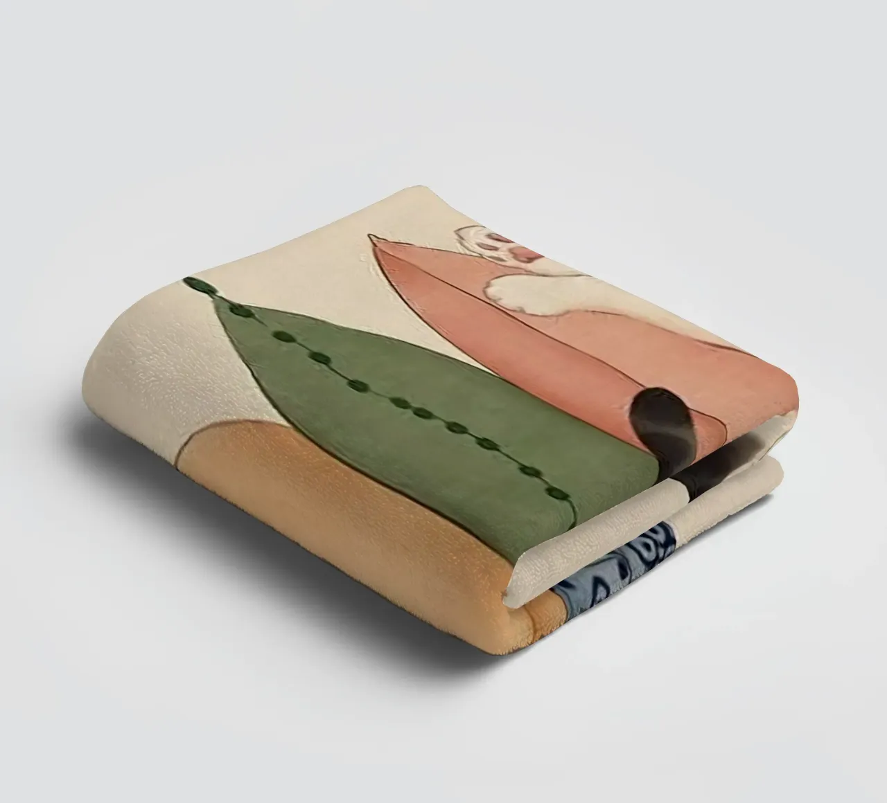 cat on pillow asciugamano da bagno da ryan