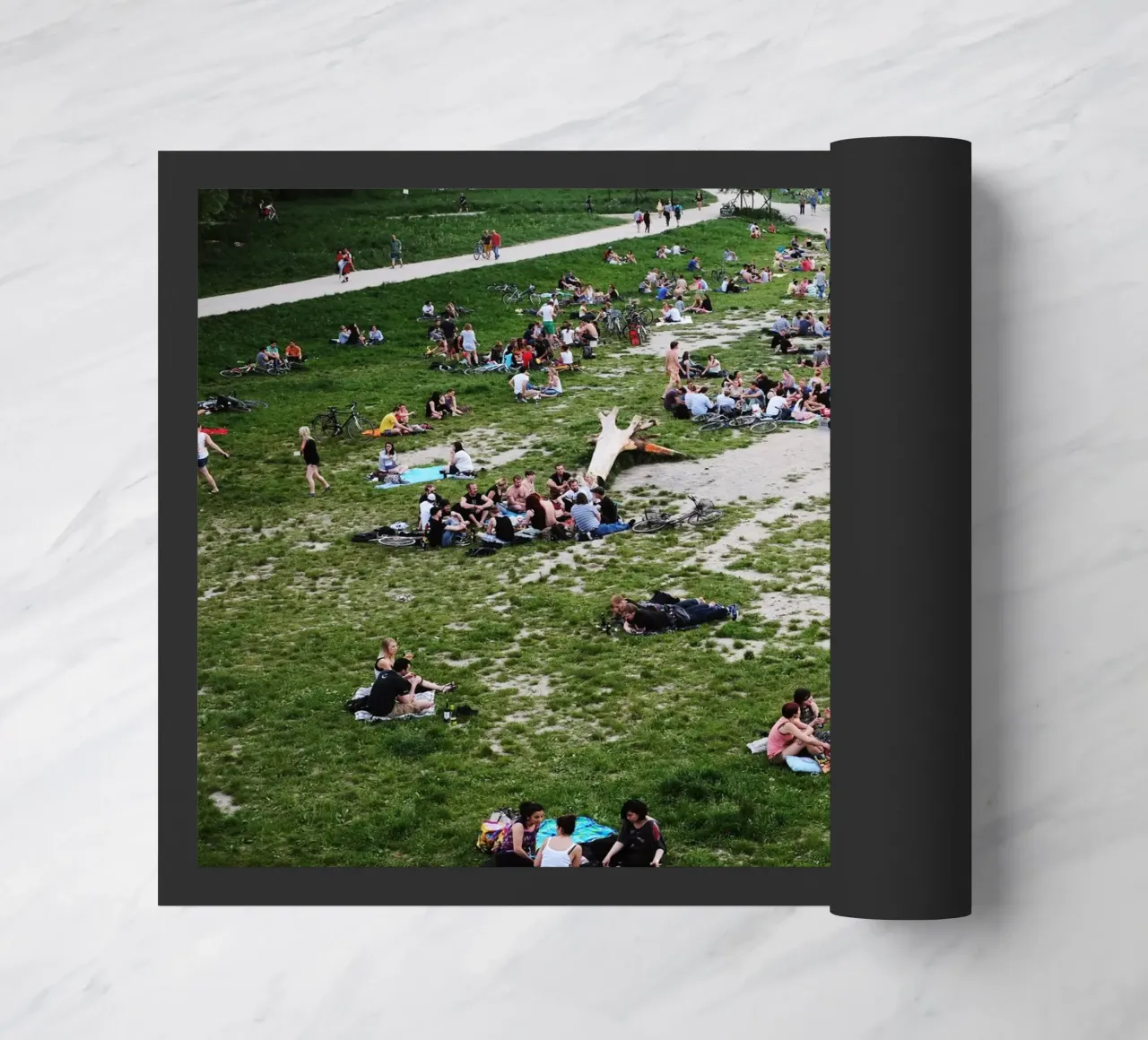 Monaco di Baviera, l'amore dell'Isar zerbino da Simon Koy