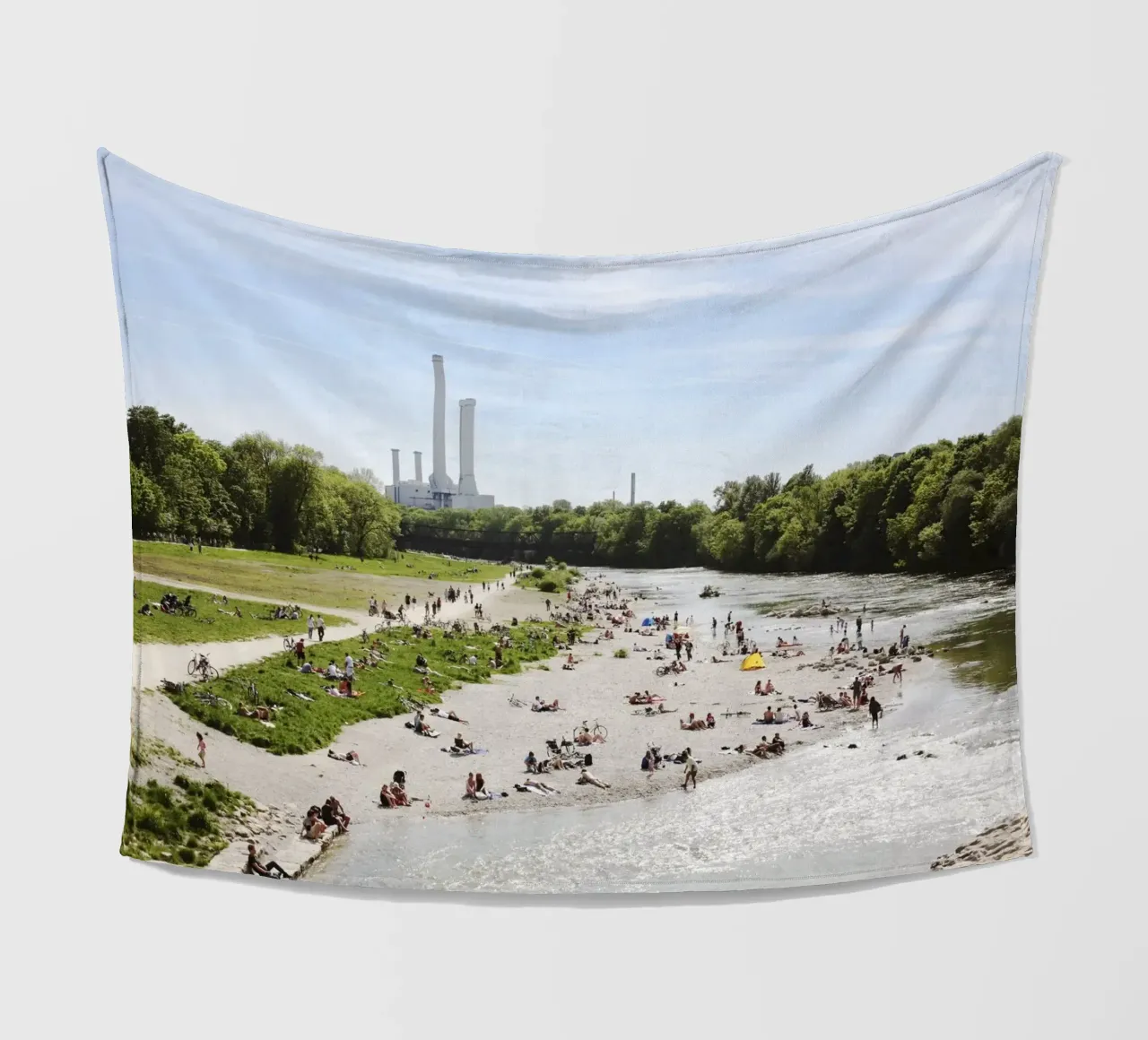 Isar Amore Monaco coperta in pile da Simon Koy