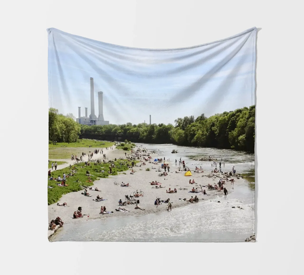Isar Amore Monaco coperta in pile da Simon Koy