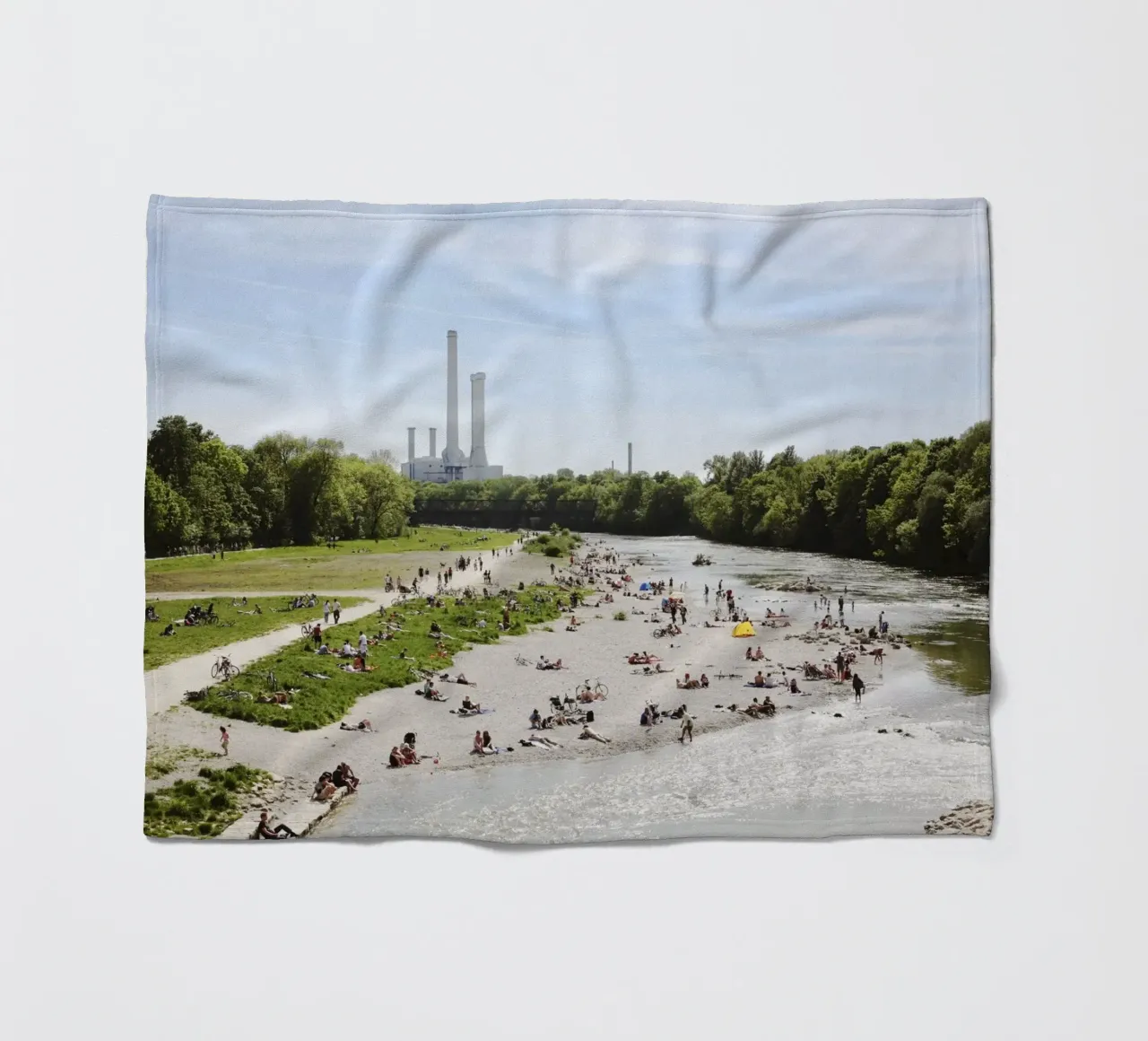 Isar Amore Monaco coperta in pile da Simon Koy