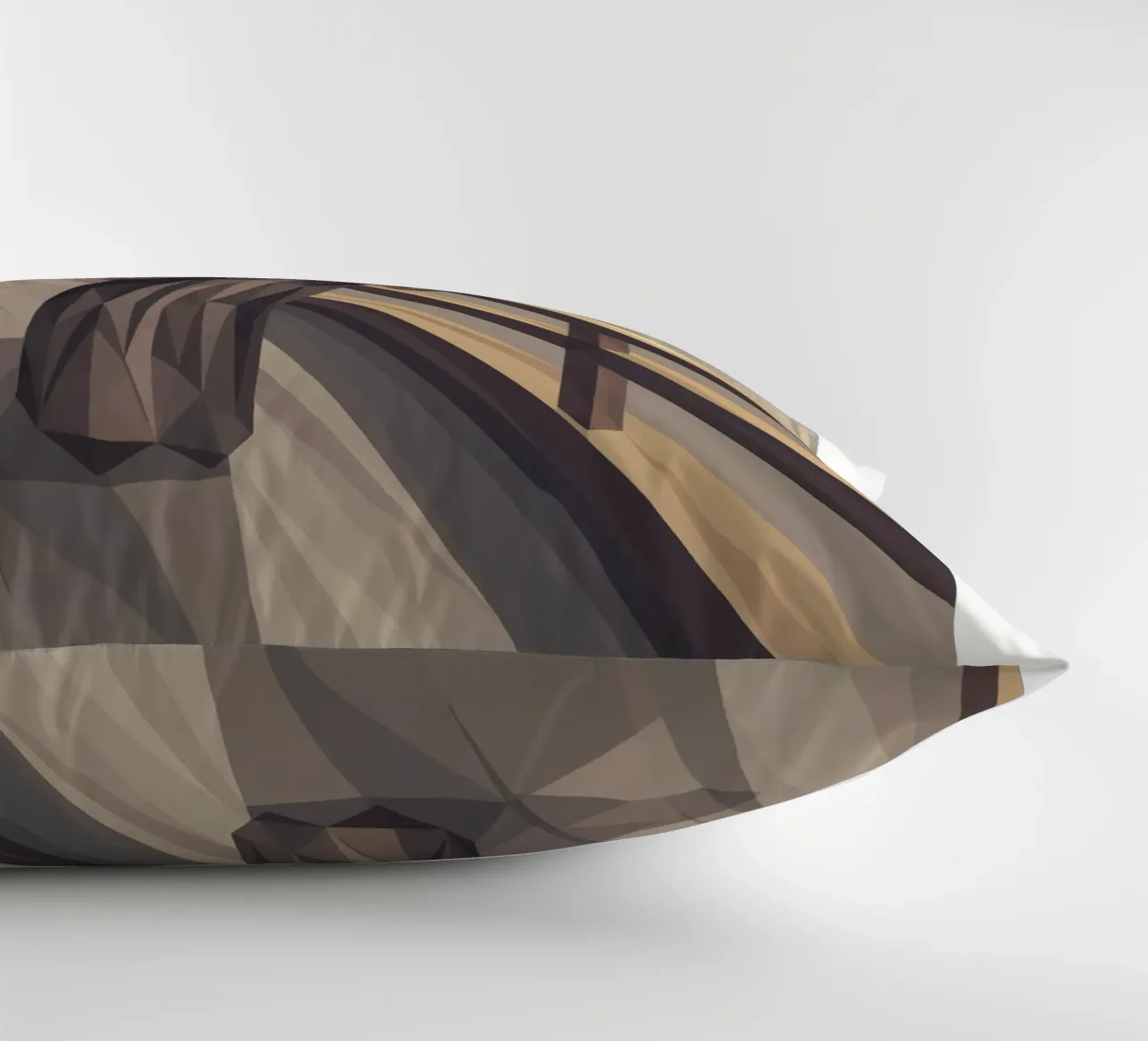 L'urlo Lowpoly cuscino da Low Profile