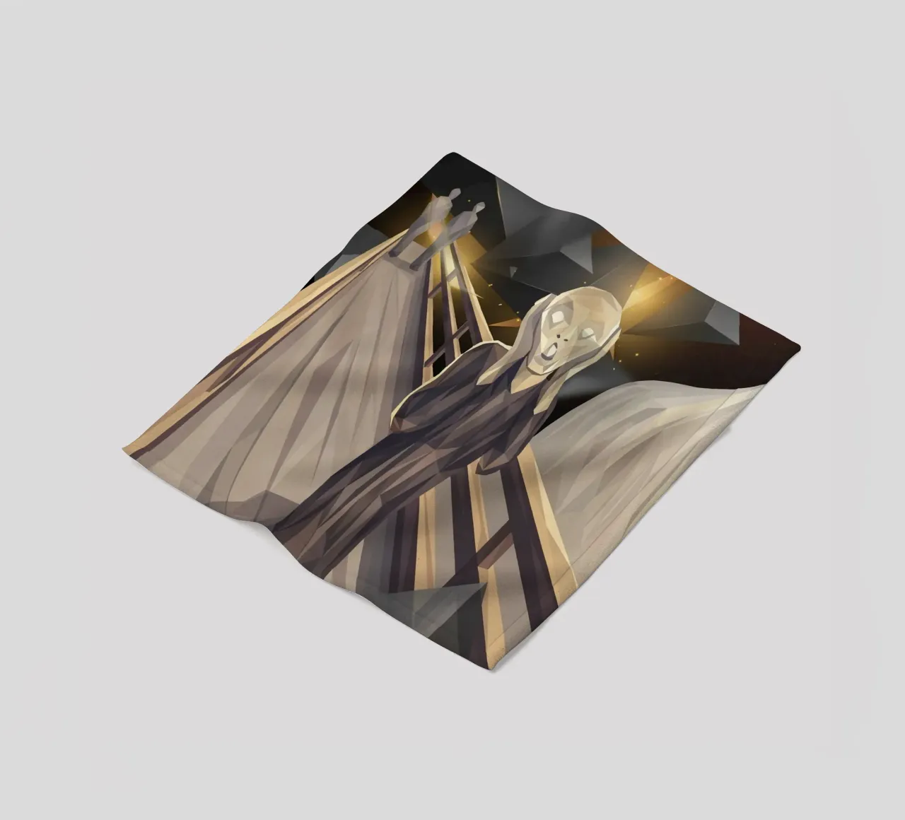 L'urlo Lowpoly coperta in pile da Low Profile