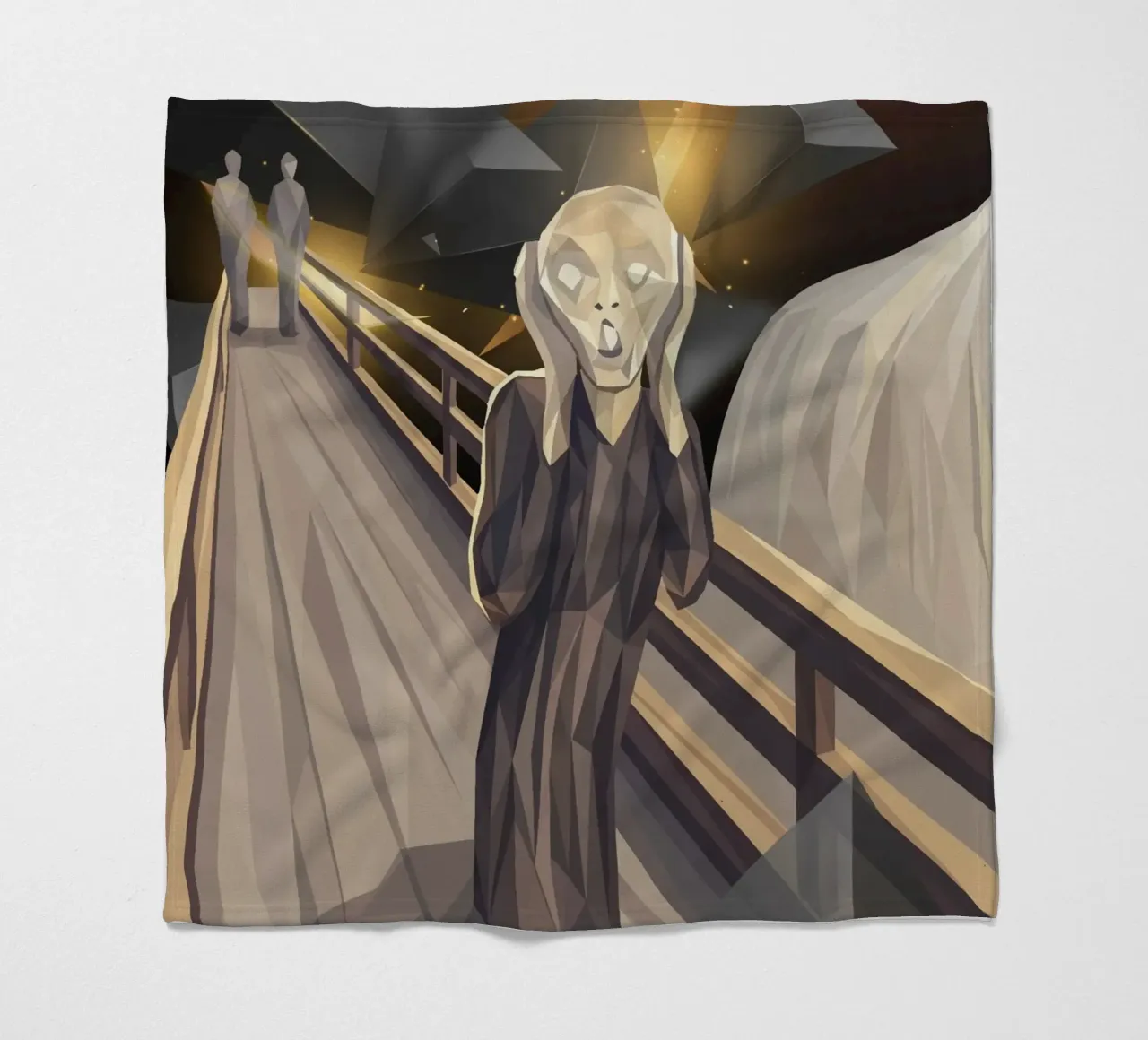 L'urlo Lowpoly coperta in pile da Low Profile