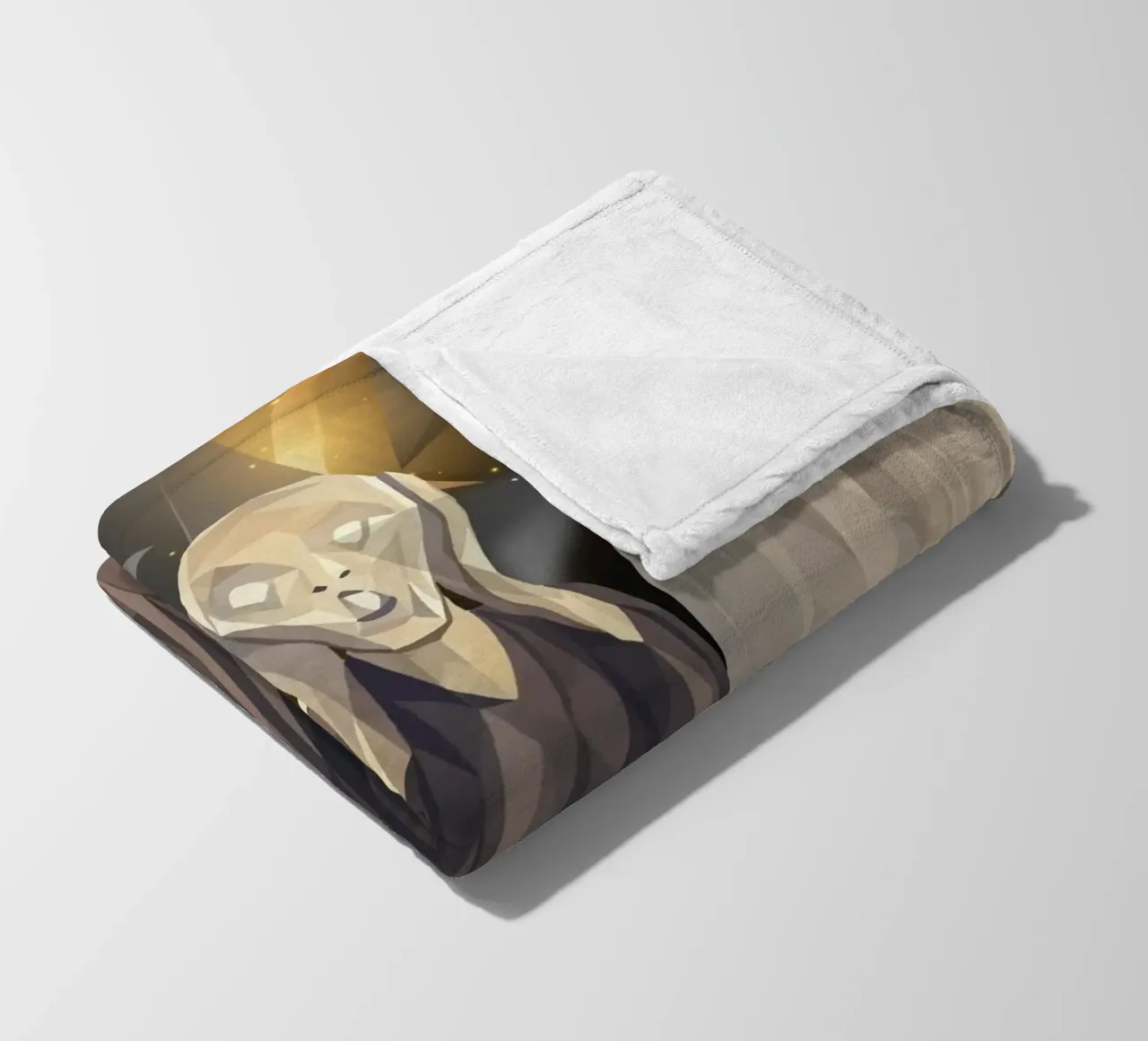 L'urlo Lowpoly coperta in pile da Low Profile