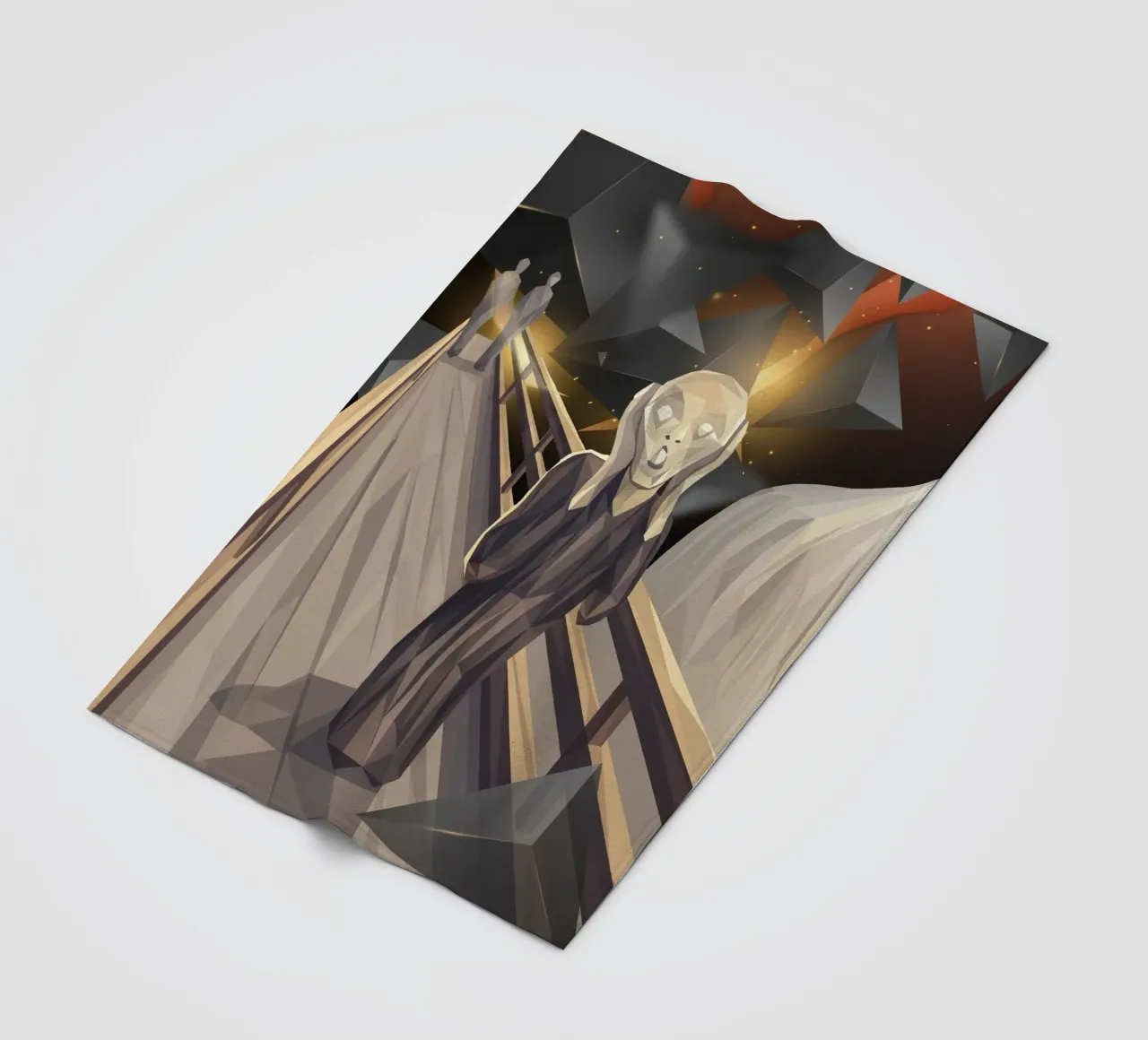 L'urlo Lowpoly coperta in pile da Low Profile