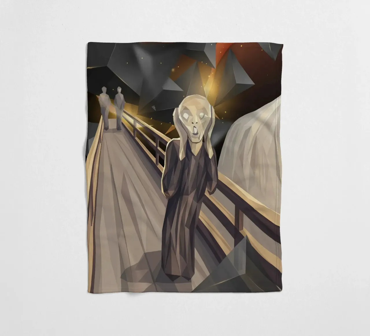 L'urlo Lowpoly coperta in pile da Low Profile