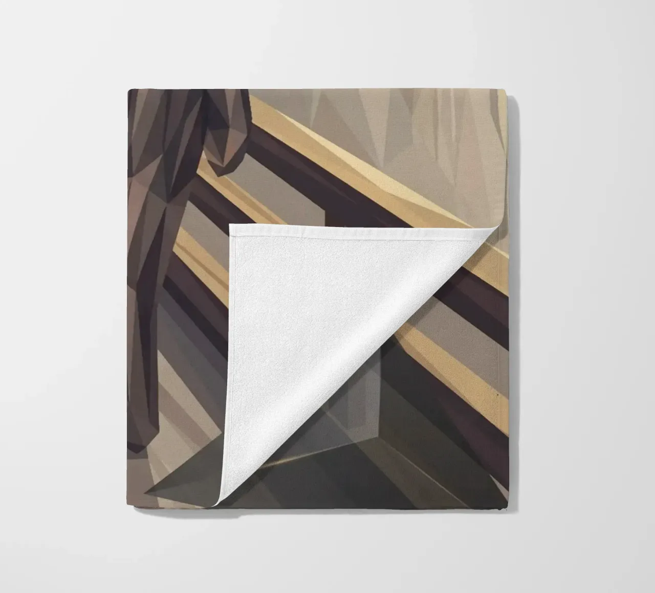 L'urlo Lowpoly telo mare da Low Profile