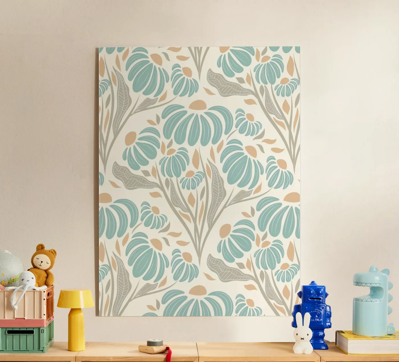 Petali selvatici - Brezza blu plexiglass da Dream Print Designs