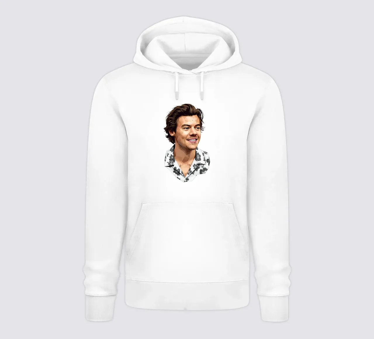 Harry Styles Lowpoly felpa con cappuccio da Low Profile