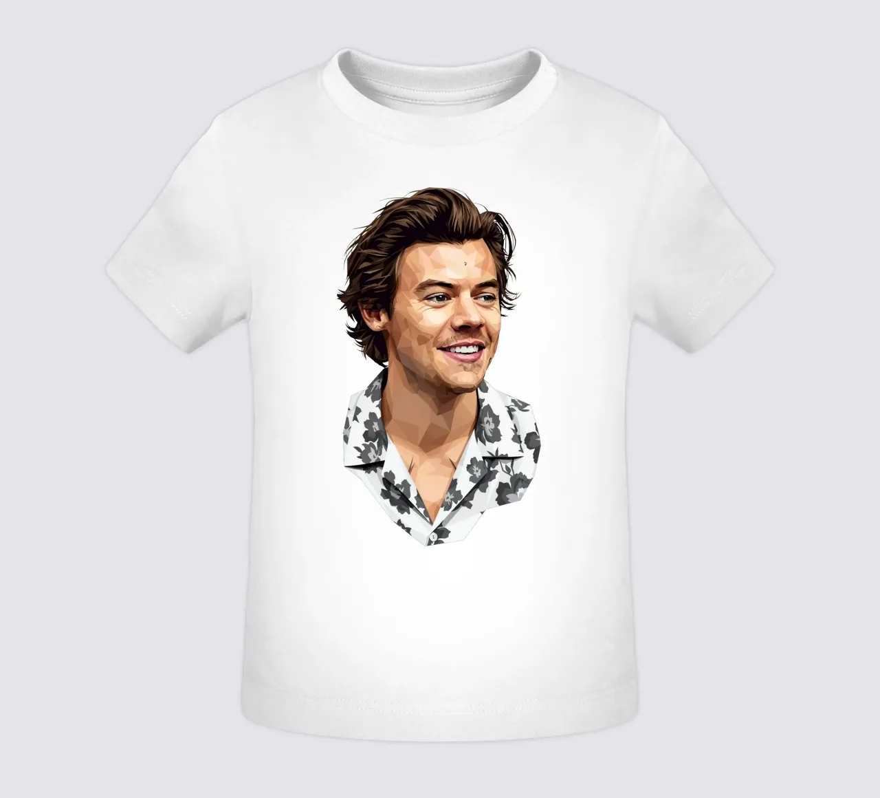 Harry Styles Lowpoly maglietta neonato da Low Profile