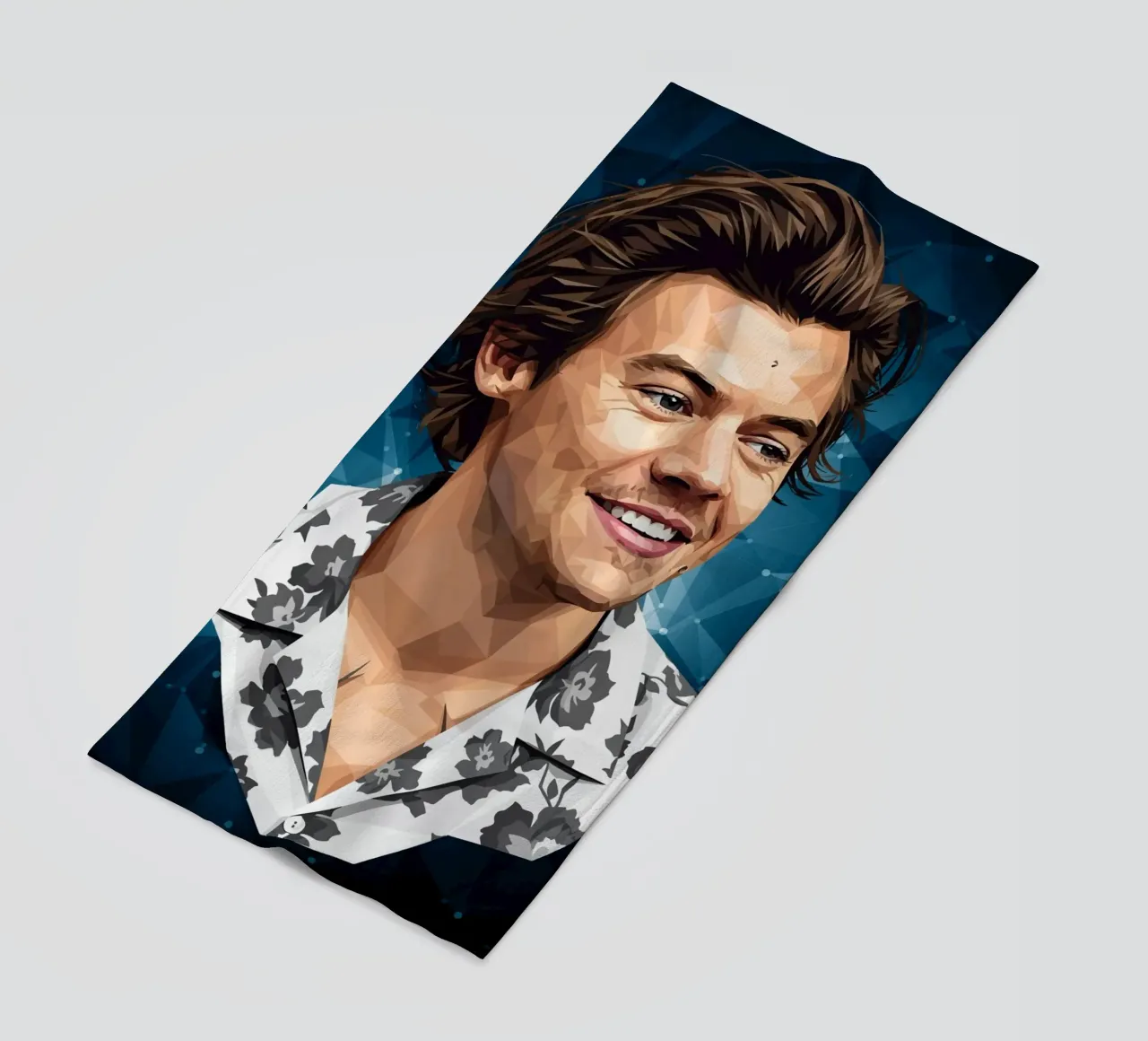 Harry Styles Lowpoly telo mare da Low Profile