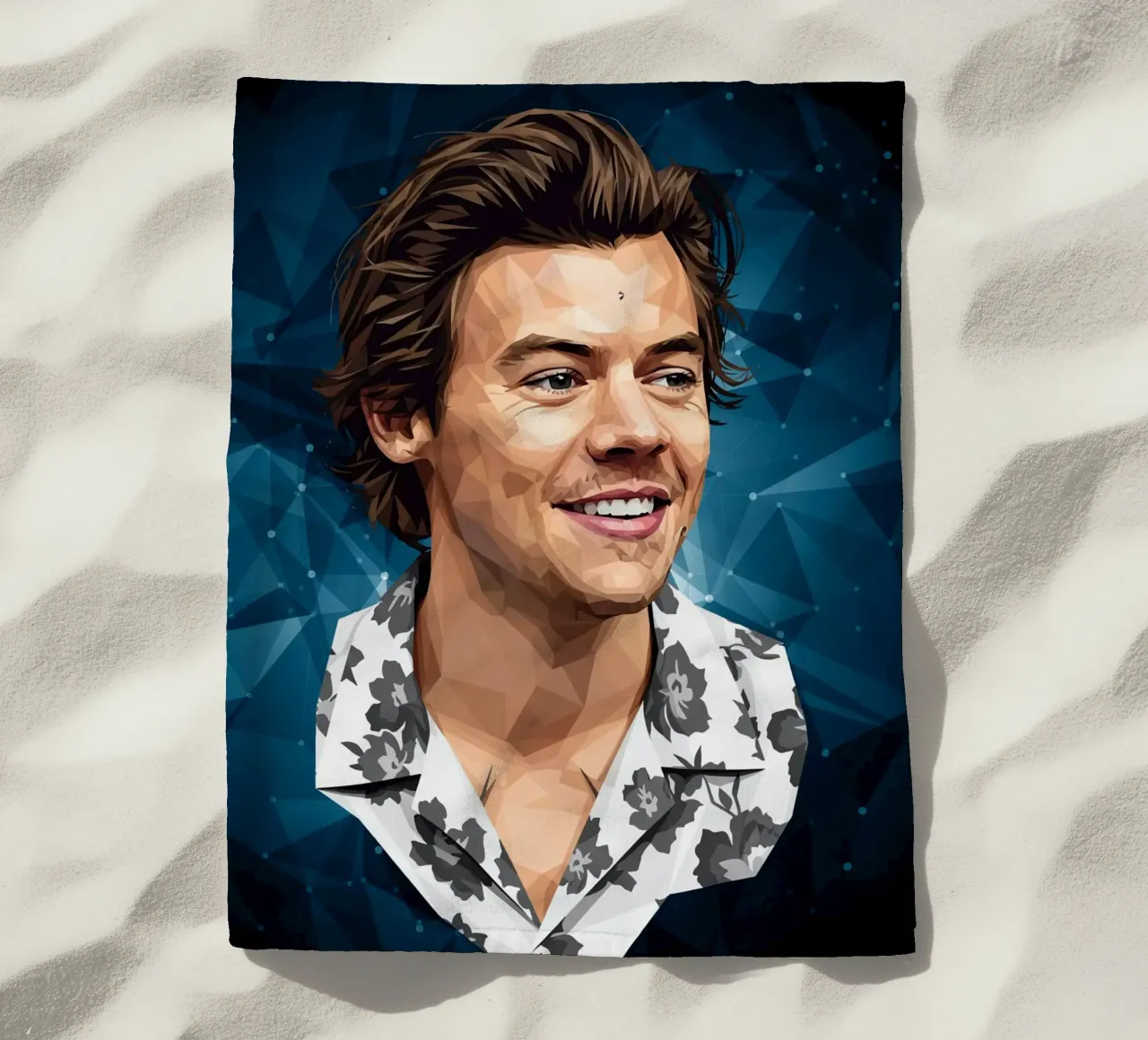 Harry Styles Lowpoly telo mare da Low Profile