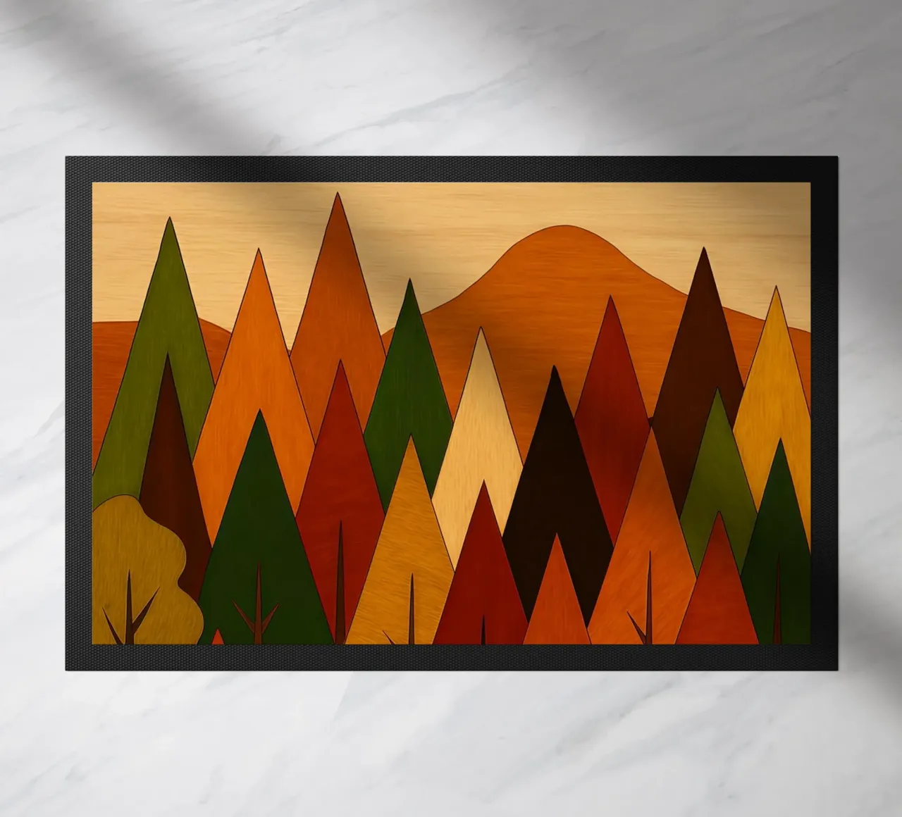 Paesaggio forestale d'autunno zerbino da ARTOMATIC