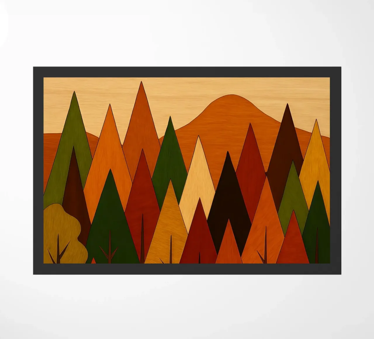 Paesaggio forestale d'autunno zerbino da ARTOMATIC