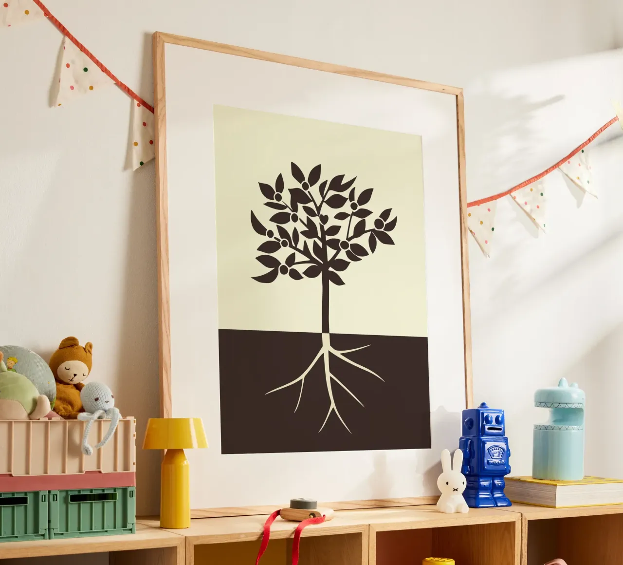 Geworteld poster van Little Dean