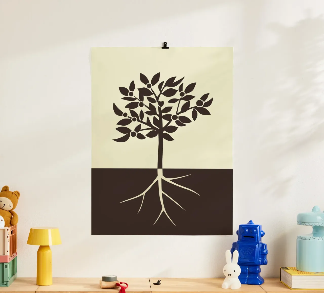 Geworteld poster van Little Dean