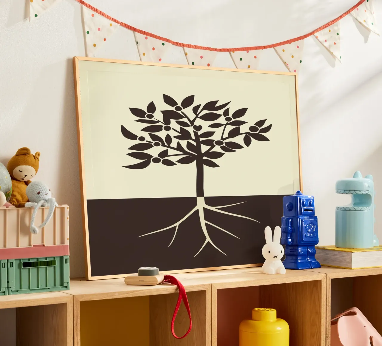 Geworteld poster van Little Dean